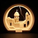 Hivhestın Masalsı LED Şato Lambası - 18 cm PLA 3D Yazıcı
