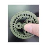 hivhestın Stres Çarkı Planet Dişli Mekanizma – PLA Malzeme (6.5 cm, Siyah/Beyaz/Gümüş Gri) 3D Yazıcı