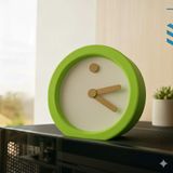 hivhestın Tempo Minimalist Masa Saati | 3D Baskı | 14 cm | Çevre Dostu PLA Malzeme