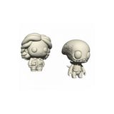 hivhestın Uzay Macerası Chibi Versiyon Figür Seti (Ripley & Alien) | 8 cm | Boyamaya Hazır 3D Baskı