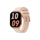 Hiwatch Talk 2 Amoled Ekran Silikon Kayışlı Akıllı Saat Pembe (Bordo Kayış Hediyeli) - 01P-Pembe - 35 - 48 mm - Option-1