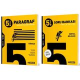 Hız 2025 5. Sınıf Paragraf + Sosyal Bilgiler Soru Bankası Seti 2 Kitap