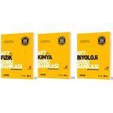 Hız 2025 Ayt Fizik + Kimya + Biyoloji Soru Bankası Seti 3 Kitap
