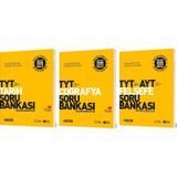 Hız 2025 Tyt Tarih + Coğrafya + Felsefe Soru Bankası Seti 3 Kitap