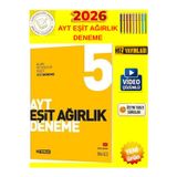 Hız 2026 Ayt Eşit Ağırlık 5'Li Genel Deneme Hız Yayınları - Ösym Tarzı Sınav Provası+Tablet Kalem
