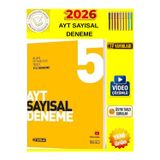 Hız 2026 Ayt Sayısal 5'Li Genel Deneme Hız Yayınları - Ösym Tarzı Sınav Provası+Tablet Kalem