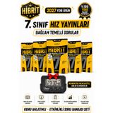 Hız 2027 7.Sınıf Hibrit Mat-Tür-Fen-Sos-Din Konu Anlatımlı Etkinlikli Bağlam Temelli Soru Bankası Seti+Kronometre