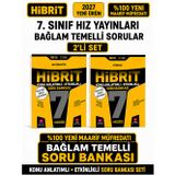 Hız 2027 7.Sınıf Hibrit Matematik-Türkçe Konu Anlatımlı Etkinlikli Bağlam Temelli Soru Bankası Seti