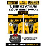 Hız 2027 7.Sınıf Hibrit Matematik-Türkçe Konu Anlatımlı Etkinlikli Bağlam Temelli Soru Bankası Seti+Kronometre