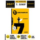 Hız 2027 7.Sınıf MATEMATİK %100 Maarif Yeni Müfredat Beceri Temelli Soru Bankası (YENİ ÜRÜN)