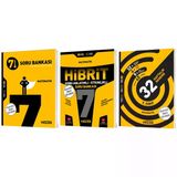 Hız 2027 7. Sınıf Matematik Bağlam Temelli + Hibrit - Konu Anlatımlı Soru Bankası + 32 Haftalık Kazanım Denemeleri Seti 3 Kitap Maarif Model