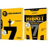 Hız 2027 7. Sınıf Matematik Bağlam Temelli + Hibrit - Konu Anlatımlı Soru Bankası Seti 2 Kitap Maarif Model