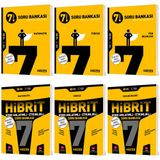 Hız 2027 7. Sınıf Matematik + Türkçe + Fen Bilimleri Bağlam Temelli + Hibrit - Konu Anlatımlı Soru Bankası Seti 6 Kitap