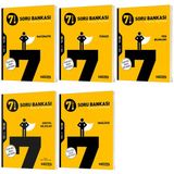 Hız 2027 7. Sınıf Matematik + Türkçe + Fen Bilimleri + Sosyal Bilgiler + İngilizce Bağlam Temelli Soru Bankası Seti 5 Kitap Maarif Model