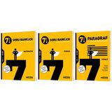 Hız 2027 7. Sınıf Matematik + Türkçe + Türkçe Paragraf Bağlam Temelli Soru Bankası Seti 3 Kitap Maarif Model