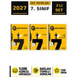 Hız 2027 7.Sınıf Sosyal-İngilizce-Din %100 Maarif Yeni Müfredat Beceri Temelli Soru Bankası Seti