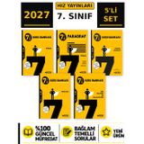 Hız 2027 7.Sınıf Türk-Par-Sos-İng-Din %100 Maarif Yeni Müfredat Beceri Temelli Soru Bankası Seti