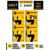 Hız 2027 7.Sınıf Türkçe-Parag-Sos-İng %100 Maarif Yeni Müfredat Beceri Temelli Soru Bankası Seti
