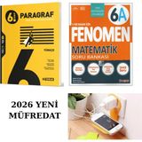 Hız 6.sınıf Paragraf + Fenomen 6A Matematik Set Priz Tutucu Hediye Yeni Müfredat Uygun 2026