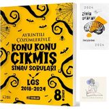 Hız 8.sınıf 2018-2024 Lgs Konu Konu Çıkmış Sorular+Zihin DENEME-SK157