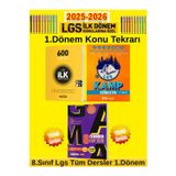 Hız 8.Sınıf İlk Dönem İlk 600 Soru Tekrar+Mozaik 8 Snf 1.Dönem Kamp+Fenomen 8 Snf 1.Dönem Kamp