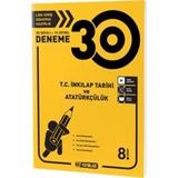 Hız 8. Snf Deneme T.C. İnklap Tarihi Ve Atatürkçlük Deneme 30 Lu