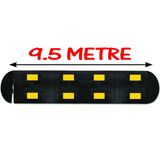 Hız Kesici Bariyer Kauçuk Hız Kesici Kasis Kauçuk Şaseli Yol Kasisi 9.5 Metre (50X40 Cm)