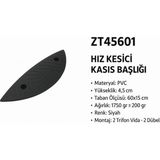 Hız Kesici Kasis Başlığı 4,5 cm - Siyah