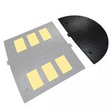 Hız Kesici Kasis Yönetmeliği Trafik Kauçuk Şaseli Yol Kasisi Kapak 600X250x45mm