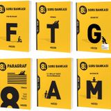 Hiz Lgs 2024 8. Sinif Matematik + Geometri + Turkce + Fen + Paragraf + Inkilap Soru Seti 6 Kitap