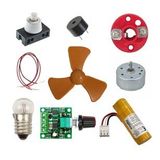 Hız, Parlaklık ve Ses Şiddeti Ayarlı Motor Lamba Buzzer Öğrenci Deney Seti