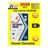 Hız Ve Renk 2026 Ayt Eşit Ağırlık 5 Li Deneme Sınavı - Yeni Nesil Sorular - Güncel Video Çözümlü Set