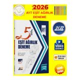 Hız Ve Renk 2026 Ayt Eşit Ağırlık 5'Li Deneme Testi - Yeni Nesil Sınav Formatı+Tablet Kalem
