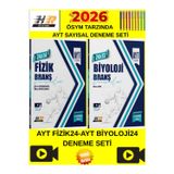Hız Ve Renk 2026 Ayt Sayısal Fizik24-Biyoloji24 Deneme Seti+Tablet Kalem