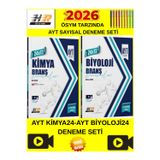 Hız Ve Renk 2026 Ayt Sayısal Kimya24-Biyoloji24 Deneme Seti+Tablet Kalem