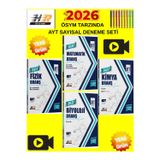 Hız Ve Renk 2026 Ayt Sayısal Matematik15-Fizik24-Kimya24-Biyoloji24 Deneme Seti+Tablet Kalem