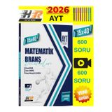 Hız Ve Renk Ayt Matematik 15 X 40 Deneme - Seviye Basamaklı Soru Bankası Tadında - Kazandıran Deneme