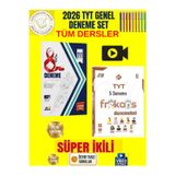 Hız Ve Renk Tyt 2026 Tüm Dersler 8 Li Deneme +Kr Akademi Tyt 5 Frekans Deneme Set