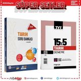 Hız Ve Renk Tyt Tarih Soru Bankası İle Marka Deneme Seti 2 Kitap