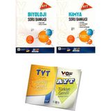 Hız ve Renk Yayınları AYT Biyoloji - Kimya Soru Bankası Seti Yeni