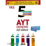 Hız Ve Renk Yayınları AYT Eşit Ağırlık Özel 5'li Deneme