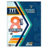 Hız ve Renk Yayınları TYT 8'li Deneme Sınavı Seti – Üniversite Sınavına Hazırlık, 17-18 Yaş Lise Öğrencilerine Özel 2026