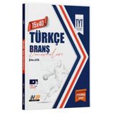 Hız Ve Renk Yayınları Tyt Türkçe 15 X 40 Denemeleri