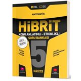 Hız Yayınları 2025 5. Sınıf Matematik Hibrit - Konu Anlatımlı Soru Bankası Yeni Müfredat