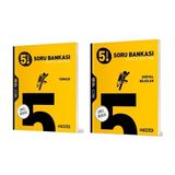 Hız Yayınları 2025 5. Sınıf Türkçe - Sosyal Bilgiler Soru Bankası Seti 2 Kitap