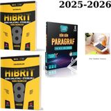 Hız Yayınları 2025 8.sınıf Hibrit Matematik,fen ve Gün Gün Paragraf Soru Bankası 3lü Set Priz Telefon Tutucu Hediye