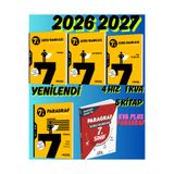 Hız Yayınları 2026 2027 yeni bağlam maarif 7. Sınıf TÜRKÇE-MATEMATİK-FEN-PARAGRAF SORU BANKASI- KVA PLUS PARAGRAF TEST KİTABI SETİ HAZIRLIK