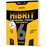 Hız Yayınları 2026 6. Sınıf İngilizce Hibrit - Konu Anlatımlı Soru Bankası Yeni Müfredat