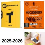 Hız Yayınları 2026 8.SINIF TÜRKÇE + ANKARA 8.SINIF GÜÇLENDİREN PARAGRAF SET PRİZ TUTUCULU