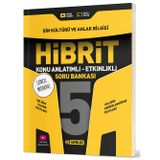 Hız Yayınları 5. Sınıf HİBRİT Din Kültürü ve Ahlak Bilgisi Konu Anlatımlı Etkinlikli Soru Bankası